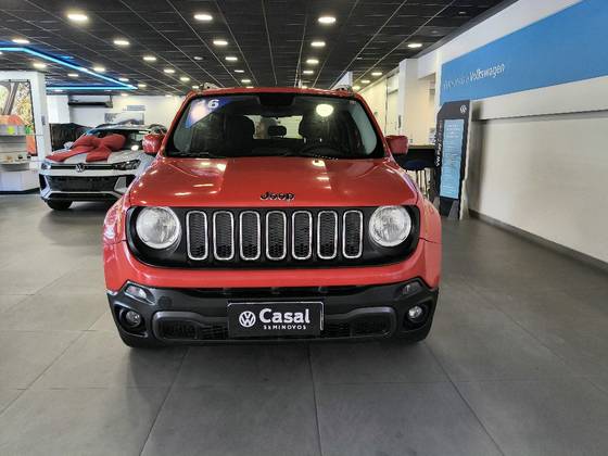 JEEP RENEGADE 2.0 16V TURBO DIESEL LONGITUDE 4P 4X4 AUTOMÁTICO JEEP RENEGADE 2.0 16V TURBO DIESEL LONGITUDE 4P 4X4 AUTOMÁTICO